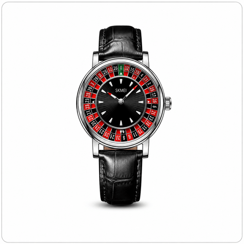 LIGE Roulette Dial Luxury Watch | Favipink - favipink11
