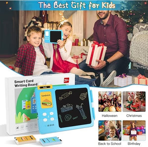 Smart Card Writing Board for Kids – LCD Learning Tablet with Flash Cards (3Y+)